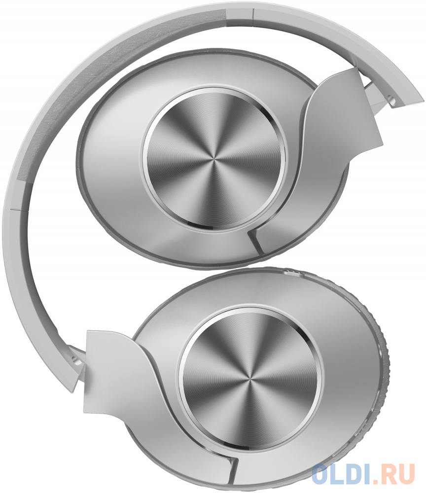 Наушники мониторные A4Tech 2Drumtek BH300 1м белый/серый беспроводные bluetooth оголовье (BH300 GRAYISH WHITE) фото