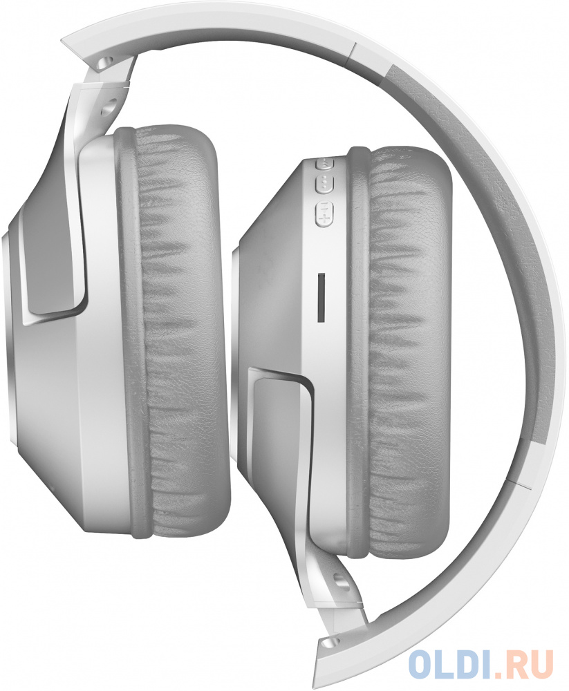 Наушники мониторные A4Tech 2Drumtek BH300 1м белый/серый беспроводные bluetooth оголовье (BH300 GRAYISH WHITE) фото