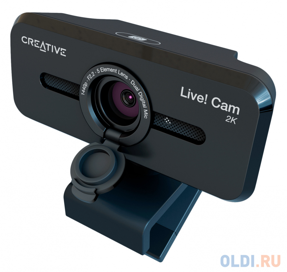 Web-камера Creative Live! Cam SYNC V3,  черный [73vf090000000] web камера creative live cam sync v3 [73vf090000000]