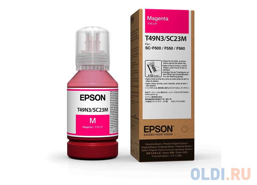 

Картридж/ Epson Dye Sublimation Magenta T49N300 (140mL)