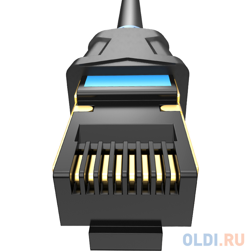 Патч-корд удлинитель Vention прямой SSTP cat.6, RJ45 - 1.5м. Черный фото