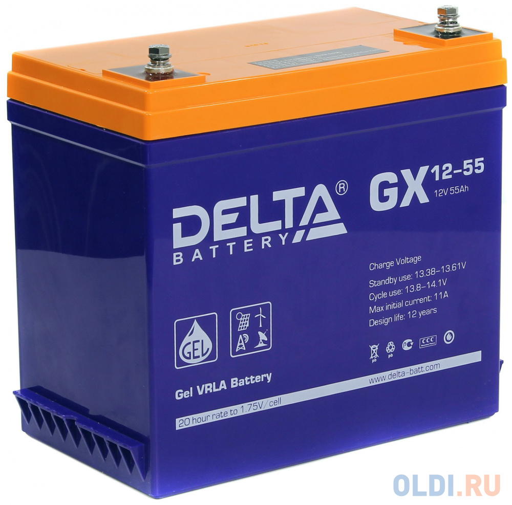 GX 12-55 Delta Аккумуляторная батарея - фото 1