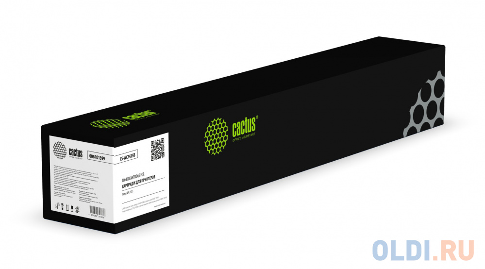 

Картридж лазерный Cactus CS-WC7435B 006R01399 черный (25000стр.) для Xerox WC7435