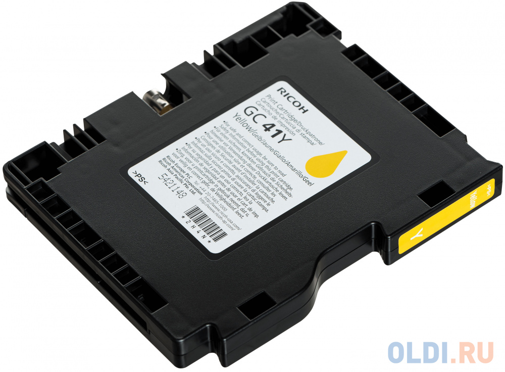 

Картридж Ricoh GC41Y для Aficio 3110DN/DNw/SFNw/3100SNw/7100DN желтый 2200стр