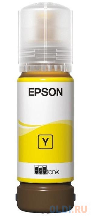 EPSON C13T09C44A  Картридж 108 EcoTank Ink для Epson L8050/L18050, Yellow 70ml - фото 1