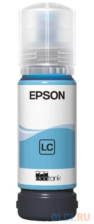 EPSON C13T09C54A  Картридж 108 EcoTank Ink для Epson L8050/L18050, Light Cyan 70ml - фото 1