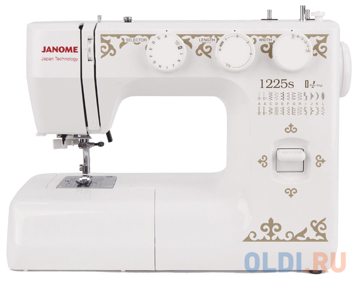 

Швейная машина Janome 1225s белый