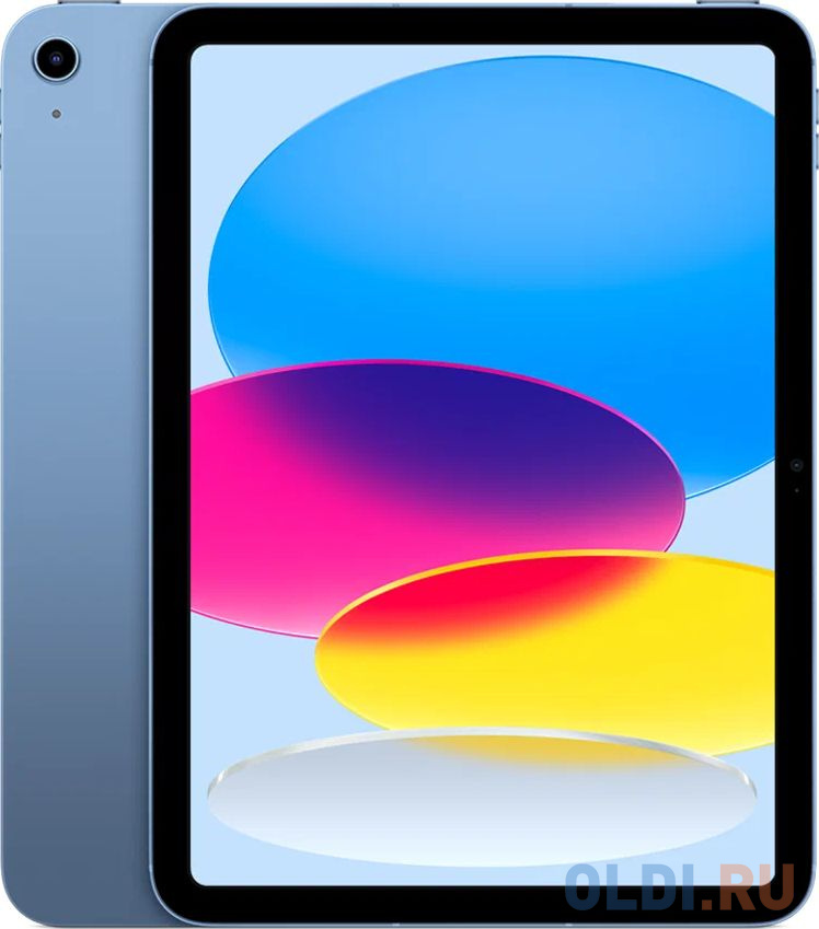 Планшет Apple iPad 2022 A2696 A14 Bionic 6С ROM256Gb 10.9" IPS 2360x1640 iOS синий 12Mpix 12Mpix BT WiFi Touch 10hr MPQ93LL/A - фото 1