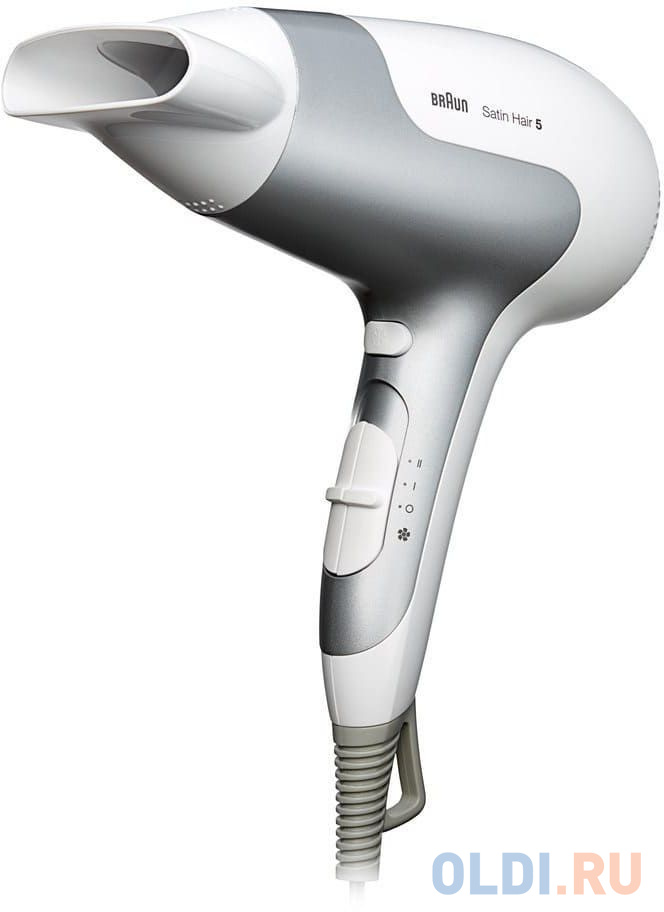 

Фен Braun BRHD580E 2500Вт белый/серебристый