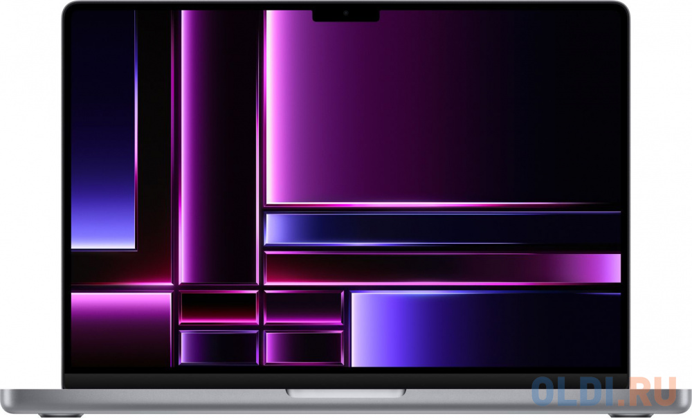 Ноутбук Apple MacBook Pro A2779 M2 Pro 10 core 16Gb SSD512Gb/16 core GPU 14.2" Retina XDR (3024x1964) Mac OS grey space WiFi BT Cam (MPHE3LL/A) фото