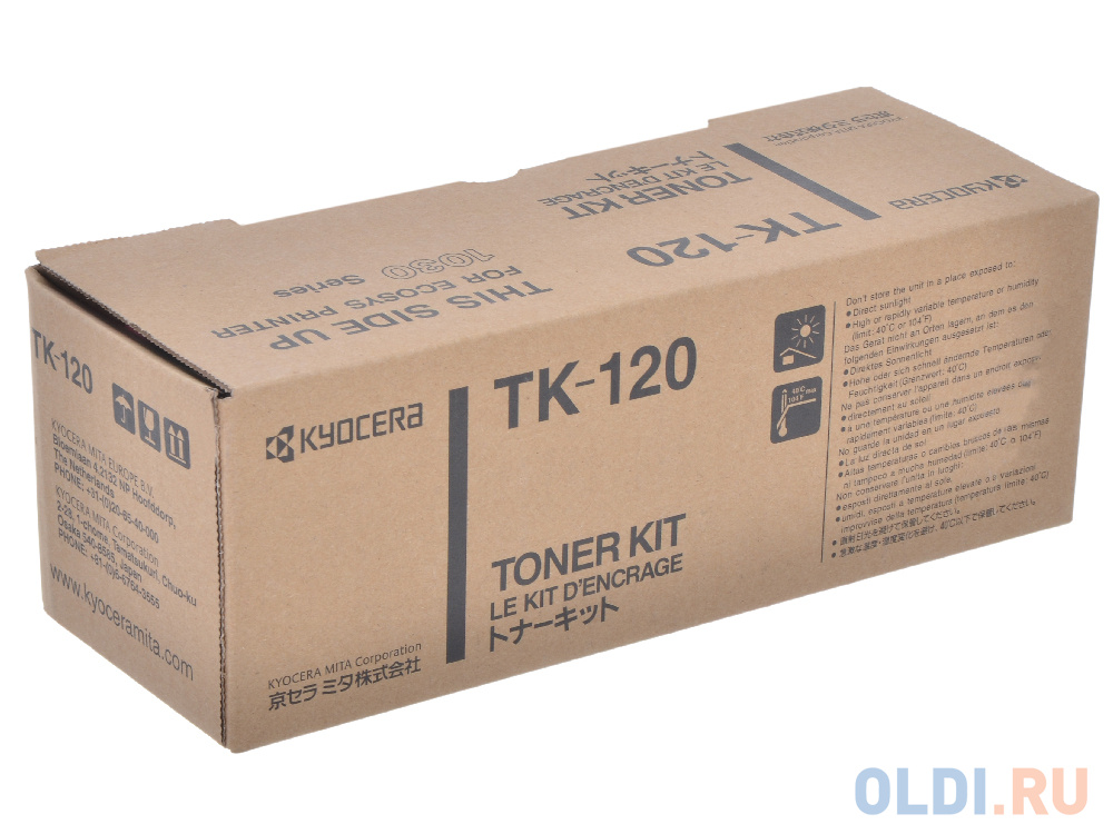 Тонер Kyocera TK-120 для FS-1030D. Чёрный. 7200 страниц 1T02G60DE0 - фото 1