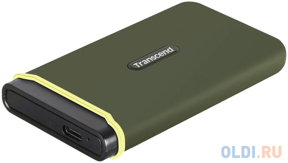 Накопитель SSD Transcend USB-C 4TB TS4TESD380C темно-зеленый - фото 3