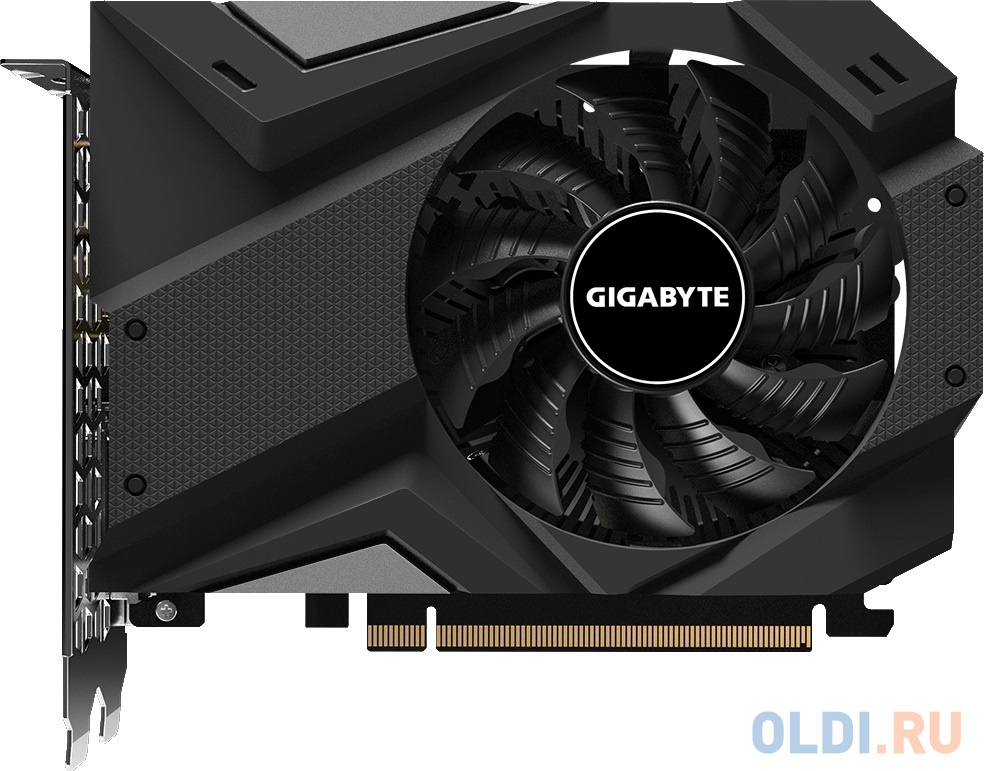 Видеокарта GigaByte GeForce GTX 1650 D6 GV-N1656OC-4GD 4.0 4096Mb видеокарта msi radeon rx 6400 aero itx 4096mb