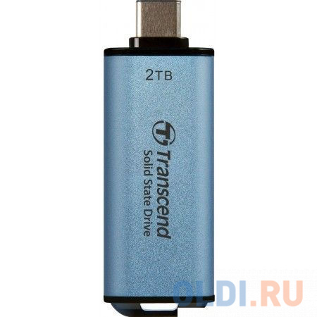 Накопитель SSD Transcend USB-C 2TB TS2TESD300C ESD300 голубой Вид№2