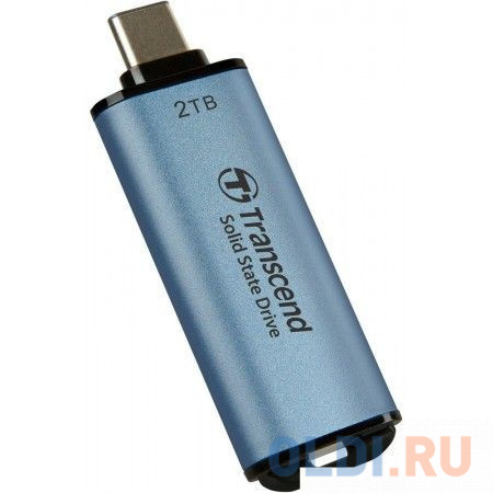 Накопитель SSD Transcend USB-C 2TB TS2TESD300C ESD300 голубой Вид№4