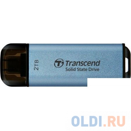 Накопитель SSD Transcend USB-C 2TB TS2TESD300C ESD300 голубой Вид№9