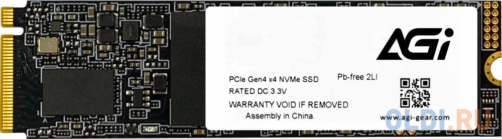 

SSD накопитель AGI AI818 2 Tb PCI-E 4.0 х4