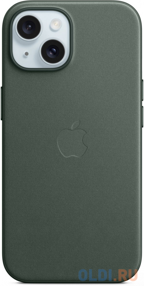 Чехол (клип-кейс) Apple для Apple iPhone 15 MT3J3FE/A with MagSafe Evergreen MT3J3FE/A - фото 1