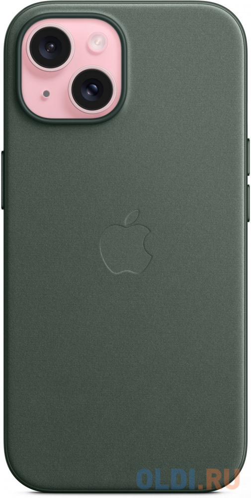 Чехол (клип-кейс) Apple для Apple iPhone 15 MT3J3FE/A with MagSafe Evergreen MT3J3FE/A - фото 2
