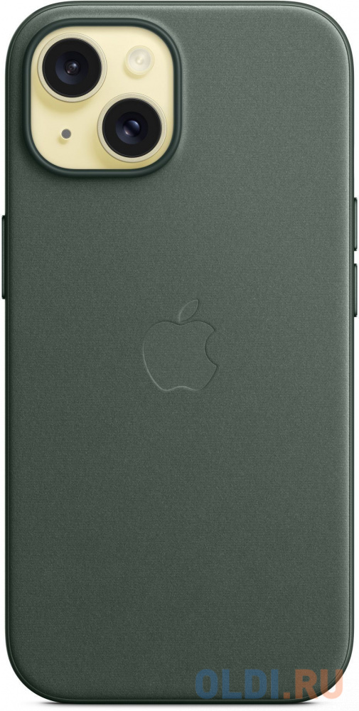 Чехол (клип-кейс) Apple для Apple iPhone 15 MT3J3FE/A with MagSafe Evergreen MT3J3FE/A - фото 3