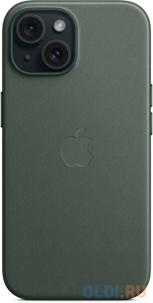 Чехол (клип-кейс) Apple для Apple iPhone 15 MT3J3FE/A with MagSafe Evergreen MT3J3FE/A - фото 6