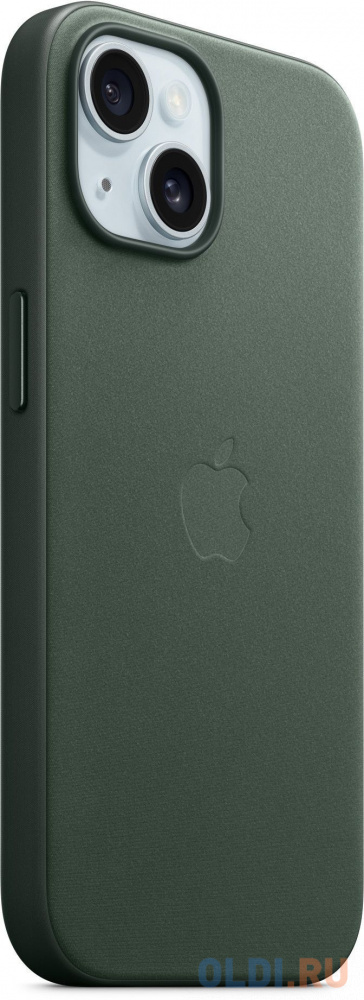 Чехол (клип-кейс) Apple для Apple iPhone 15 MT3J3FE/A with MagSafe Evergreen MT3J3FE/A - фото 7