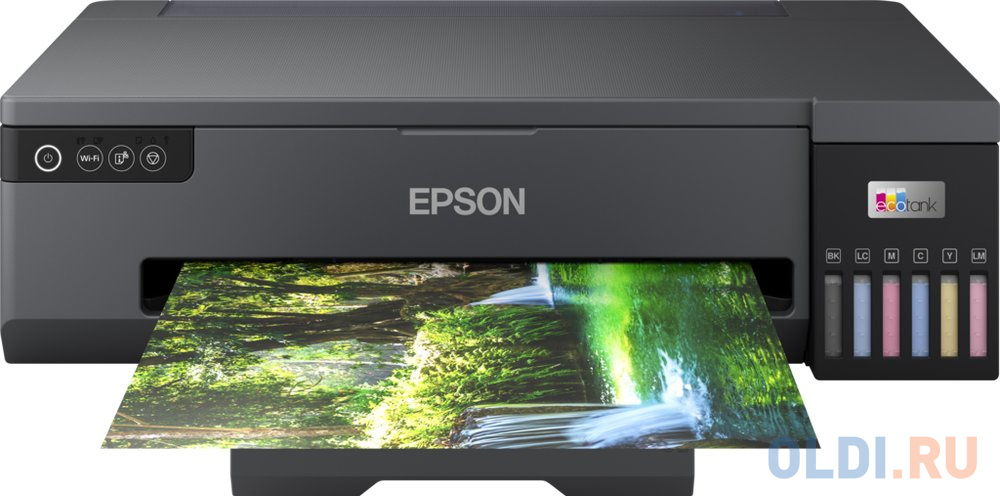 Принтер струйный Epson L18050 (C11CK38403) A3 WiFi черный принтер струйный epson l18050 c11ck38403 a3 wifi