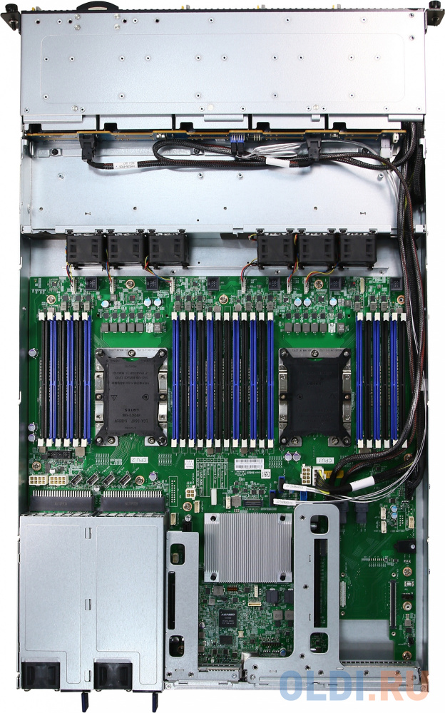 Сервер IRU Rock C1204P 1x4210R 1x32Gb 2x10Gbe SFP+ 2x800W w/o OS (1980996) - фото 1