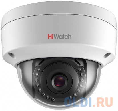 Камера видеонаблюдения IP HiWatch DS-I452M(B)(2.8 mm) 2.8-2.8мм цв. корп.:белый камера видеонаблюдения аналоговая hiwatch ds t220s b 6 6мм hd cvi hd tvi ная корп белый ds t220s b 6 mm