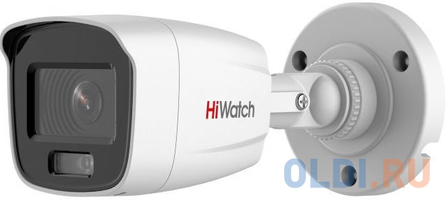 HiWatch DS-I250L(C) (2.8mm) 2Мп Видеокамера IP уличная цилиндрическая IP-камера с LED-подсветкой до 30м и технологией ColorVu, 1/2.8'