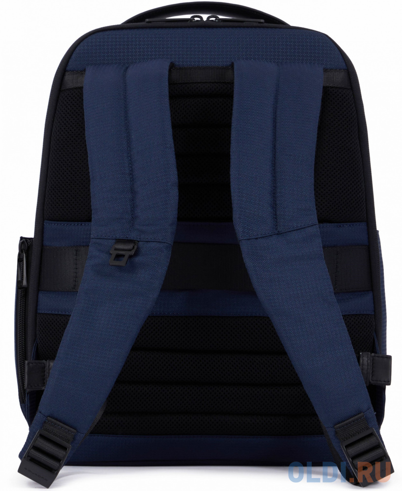 Рюкзак слинг Piquadro Wollem CA5751W129/BLU синий полиэстер/натур.кожа CA5751W129/BLU - фото 5