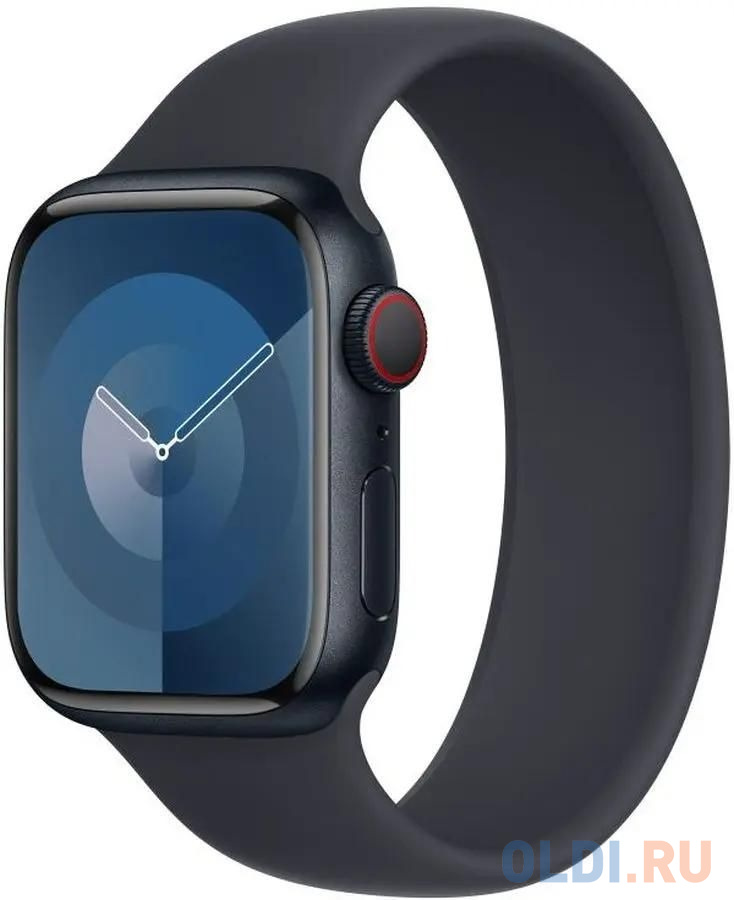 Смарт-часы Apple Watch Series 9 A2978 41мм OLED корп.темная ночь (MR9L3LL/A) смарт часы apple watch se 2023 a2723 44мм oled корп темная ночь sport band рем темная ночь разм брасл s m mre73ll a