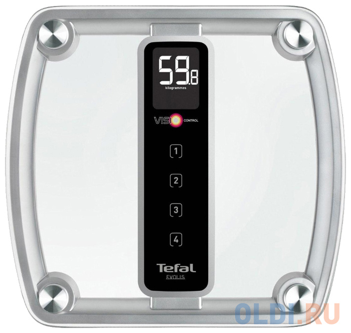 

Весы напольные Tefal PP5150V1 серебристый