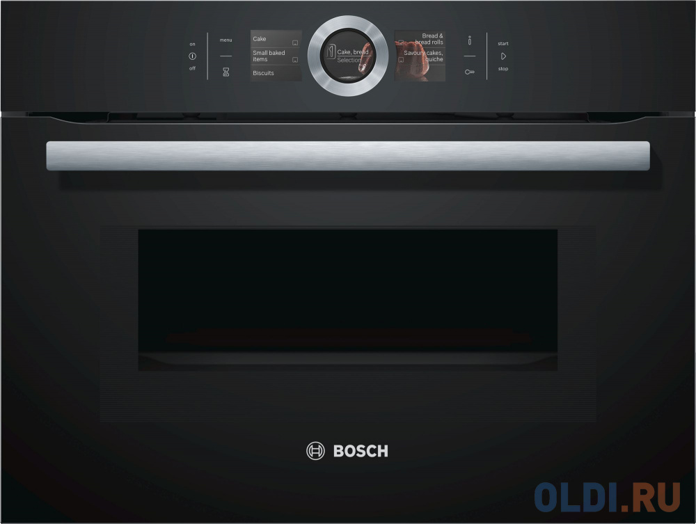 

Электрический шкаф Bosch CMG636BB1 черный