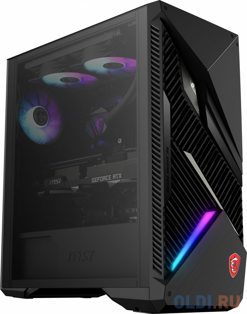 ПК MSI Infinite X2 13FNUF-281XRU i7 13700F (3.4) 32Gb 2Tb 7.2k SSD1Tb RTX4070Ti 12Gb noOS GbitEth WiFi BT 850W черный (9S6-B90411-281) - фото 2