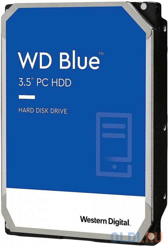 Western Digital HDD SATA-III  2Tb Blue WD20EARZ, 5400rpm, 64MB  buffer (аналог WD20EZRZ), 1 year 