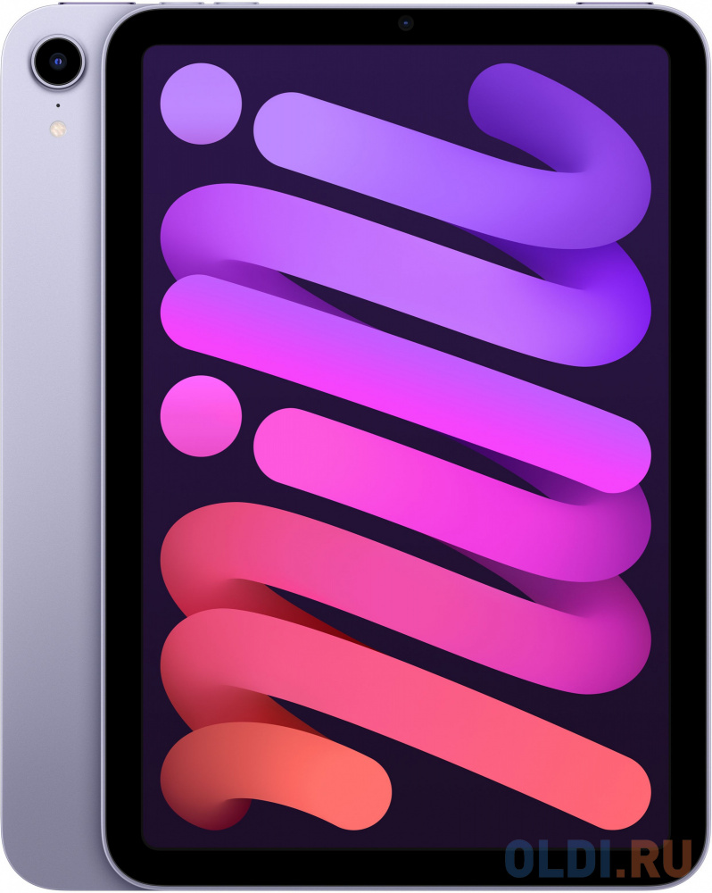 

Планшет Apple iPad mini 2021 A2567 A15 Bionic 6С ROM256Gb 8.3" IPS 2266x1488 iOS фиолетовый 12Mpix 12Mpix BT WiFi Touch 10hr