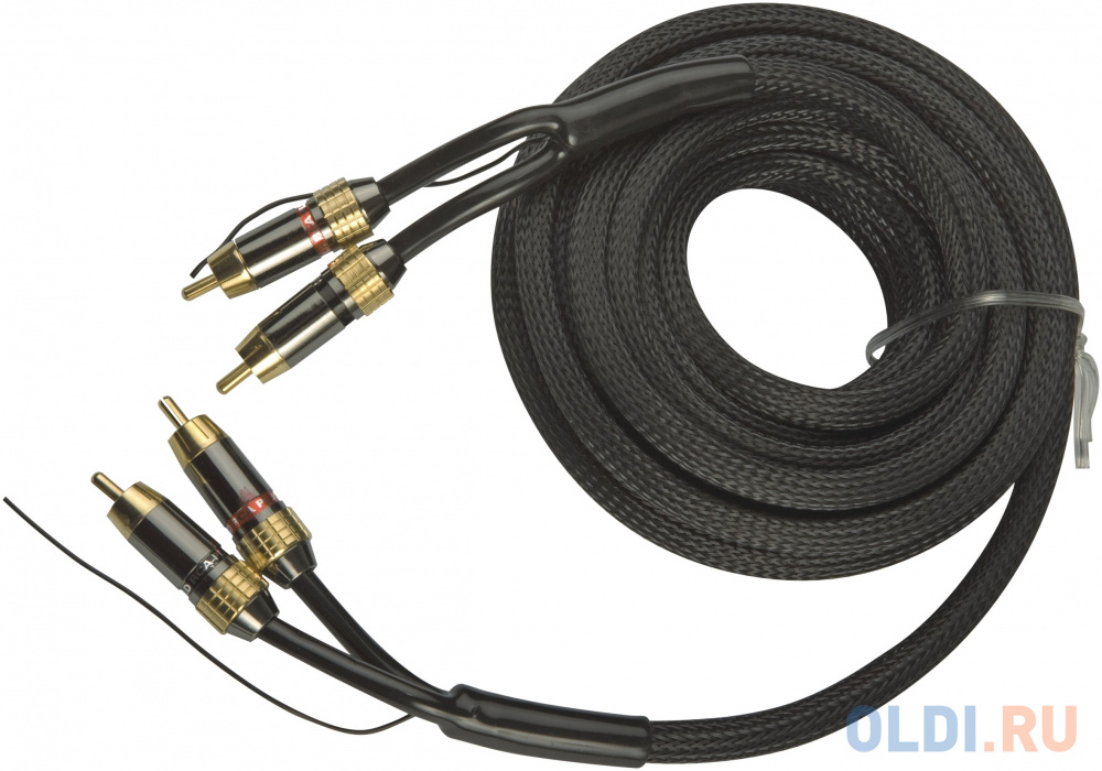 Акустический кабель Kicx RCA-05 усилитель звука kicx ap 1000d 1 канальный
