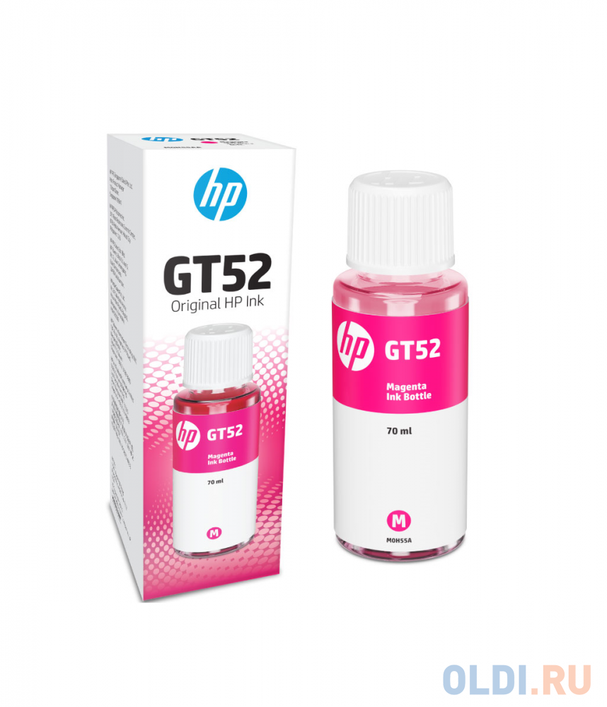 

Чернила GT52 (M0H55AA) для HP DeskJet и Ink Tank, пурпурный, 80 мл, 8000 стр.