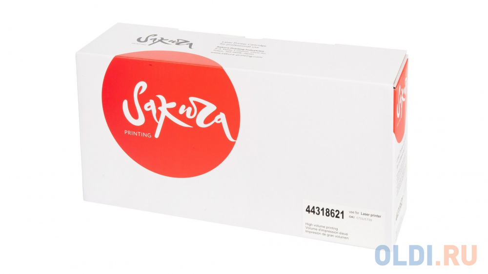 

Картридж Sakura 44318621 для OKI C710/C711, черный, 11500 к.