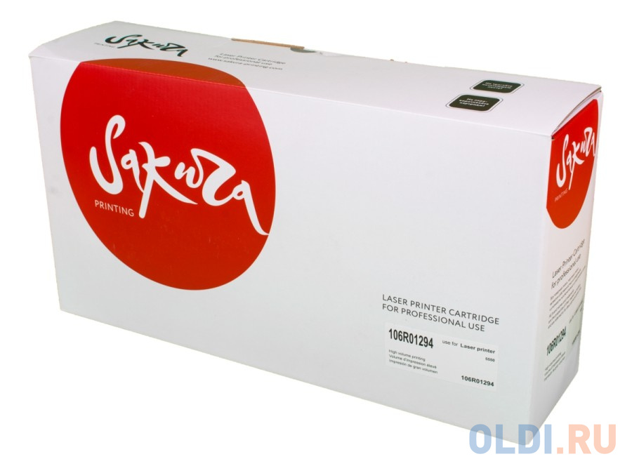 

Картридж Sakura 106R01294 для XEROX Phaser5550, черный, 35000 к.