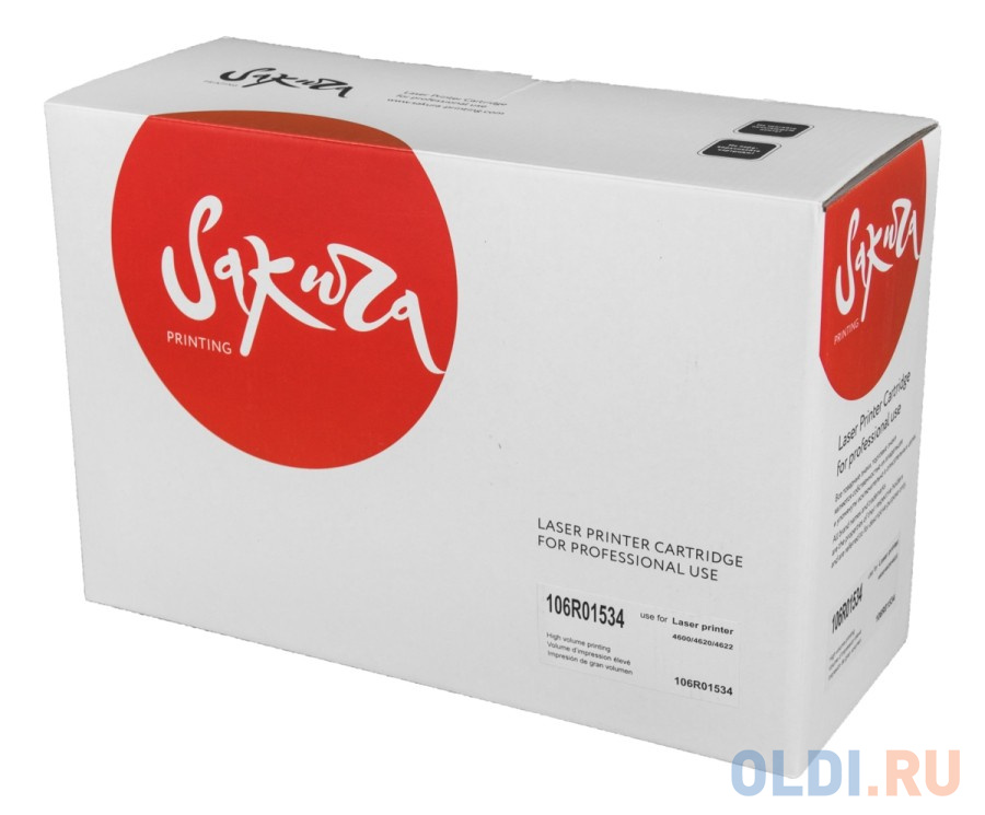 

Картридж Sakura 106R01534 для XEROX Phaser4600/Phaser4620, черный, 13000 к.