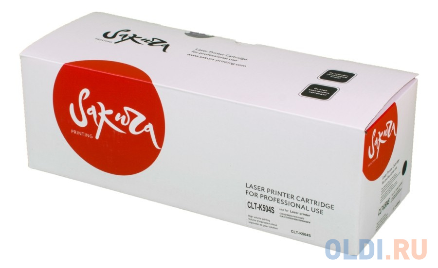 

Картридж Sakura CLTK504S для Samsung CLP-415/CLX-4195/SL-C1810/SL-C1860, черный, 2500 к.