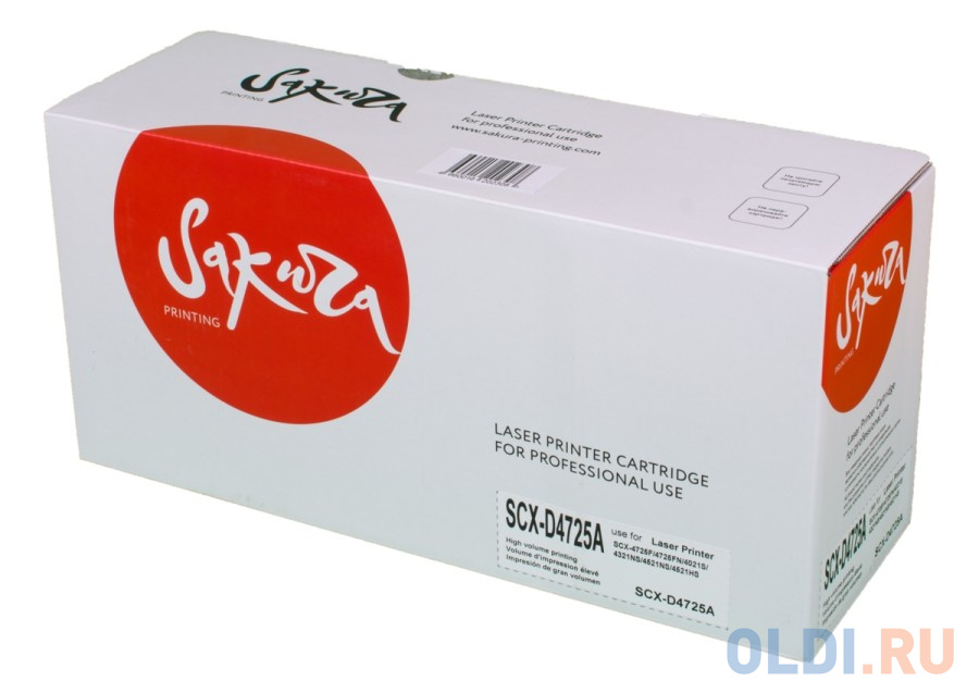 

Картридж Sakura SCX4725A для Samsung SCX-4321NS/SCX-4521NS/SCX-4521HS/SCX-4725F/SCX-4725FN/SCX-4021S, черный, 3000 к.