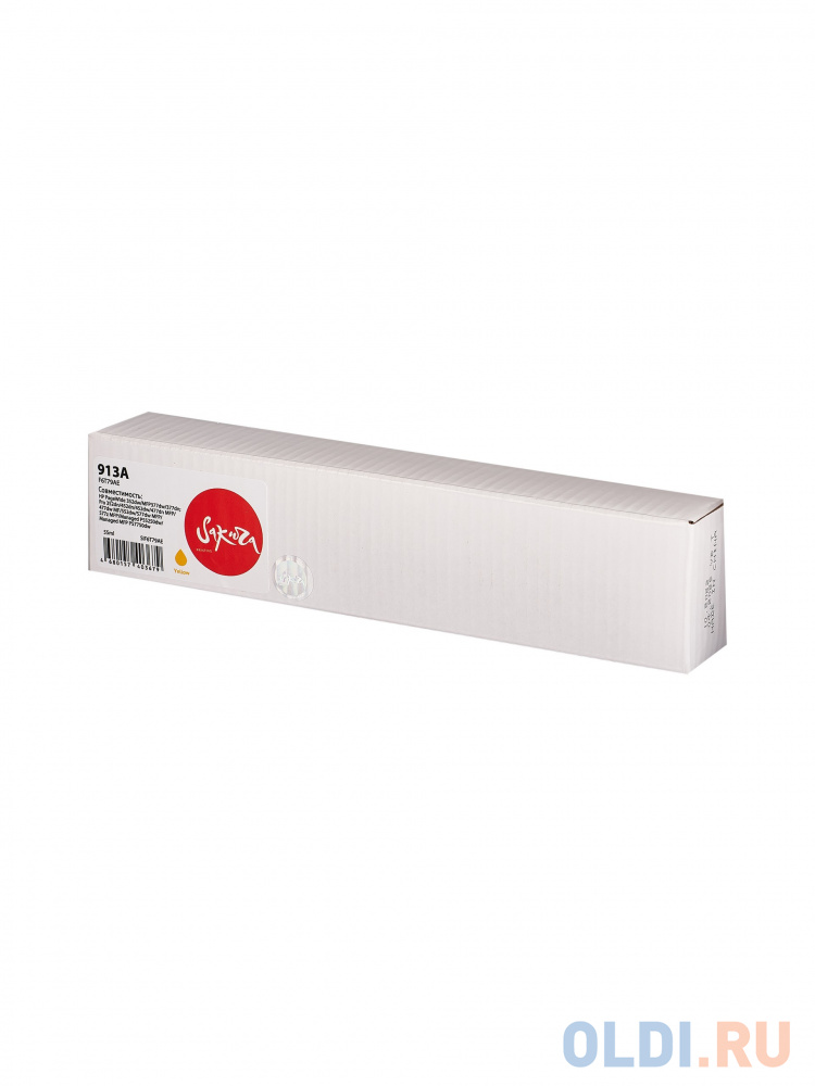 

Струйный картридж Sakura F6T79AE (№913A Yellow) для HP PageWide 352dw/MFP377dw/377dn;Pro 352dn/452dn/452dw/477dn MFP/477dw MF/552dw/577dw MFP/577z MFP