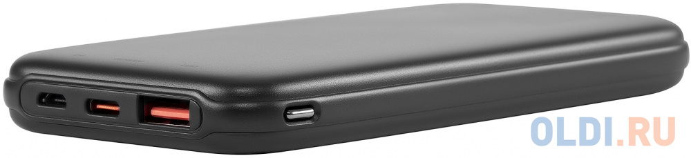 Мобильный аккумулятор Digma DGPF10B 10000mAh QC3.0/PD3.0 22.5W 3A USB-A/USB-C черный (DGPF10B22PBK) - фото 5
