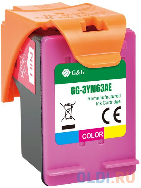 Картридж струйный G&G GG-3YM63AE 305XL многоцветный (11.6мл) для HP DeskJet 2320/2710/2720 - фото 2