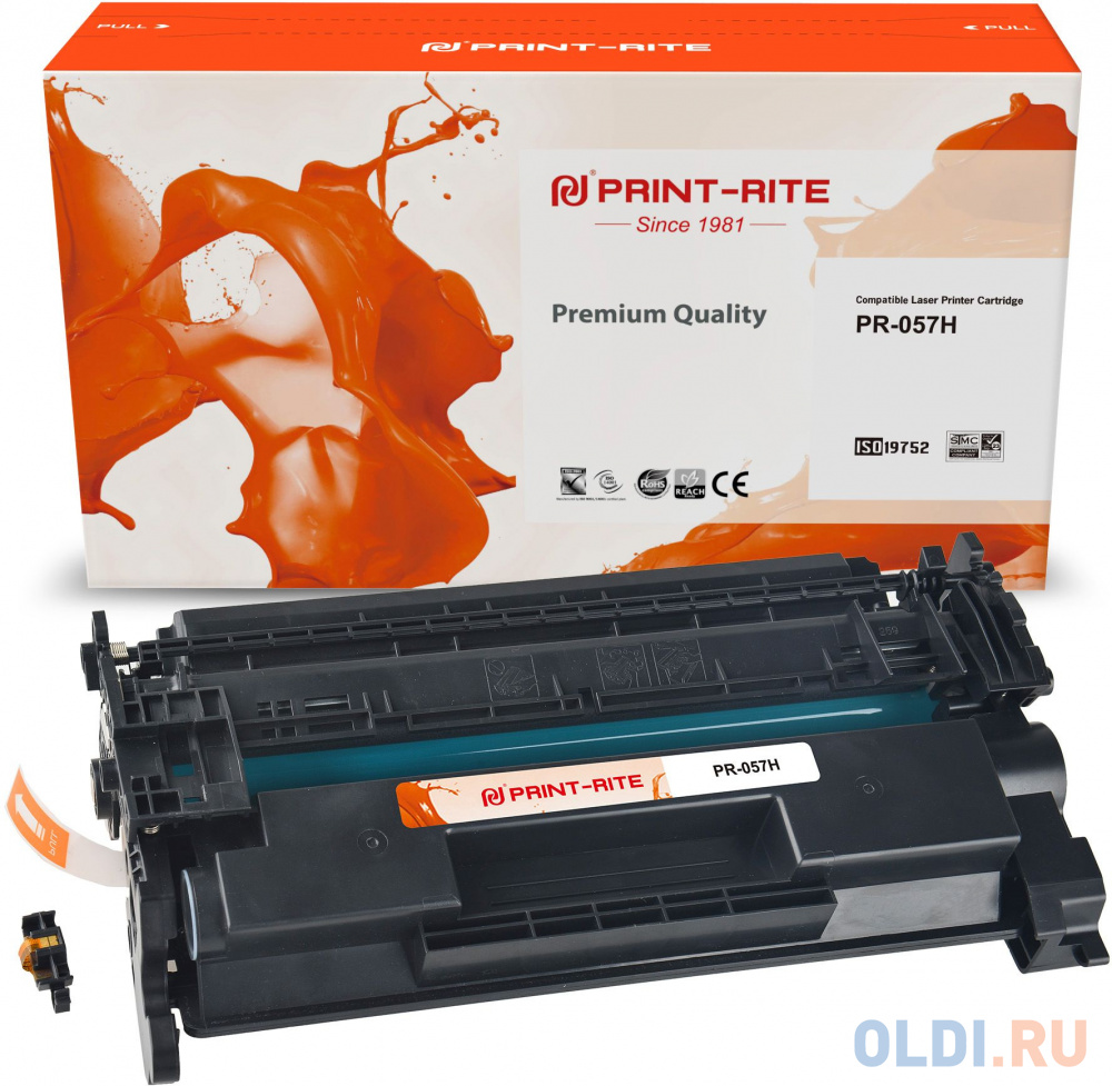 

Картридж лазерный Print-Rite TFCA26BPU1J PR-057H 057H черный (10000стр.) для Canon LBP 223dw/226dw/227dw/228x, MF 443dw/445dw/446X/448dw/449X