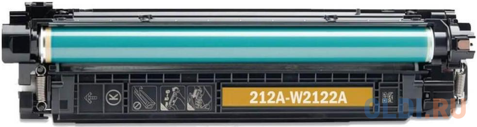 Картридж лазерный G&G 212A GG-W2122A желтый (4500стр.) для HP Color LJ M554/M555/578 Enterprise - фото 1
