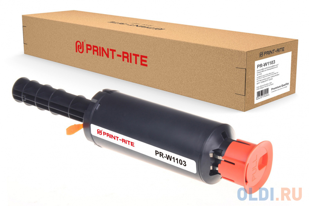 Картридж лазерный Print-Rite TFHACDBPRJ PR-W1103 W1103 черный (2500стр.) для HP Neverstop Laser 1000/1200 - фото 2